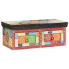 TV-szekrény fiókkal Sokszínű 60 x 30 x 24 cm Tömör mangófa