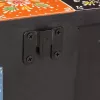 TV-szekrény fiókkal Sokszínű 60 x 30 x 24 cm Tömör mangófa