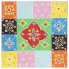 Fészekasztal Barna 38 x 38 x 41.5 cm Tömör mangófa