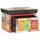 Éjjeliszekrény 2 pcs Sokszínű 40 x 30 x 28 cm Tömör mangófa