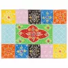 Éjjeliszekrény 2 pcs Sokszínű 40 x 30 x 28 cm Tömör mangófa
