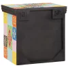 Éjjeliszekrény 2 pcs Sokszínű 40 x 30 x 40 cm Tömör mangófa