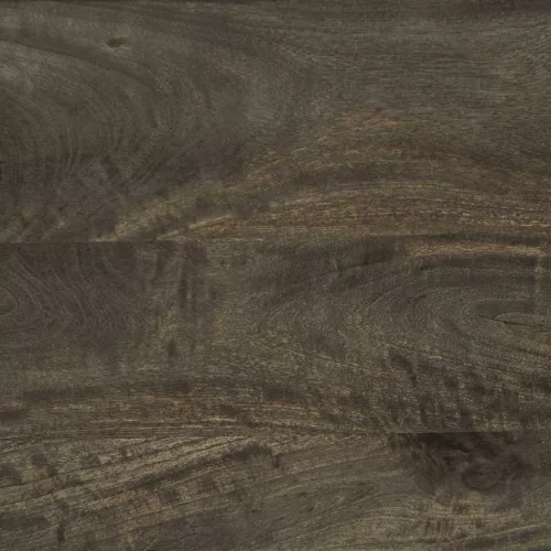 Fekete tömör mangófa magasszekrény 60 x 33 x 100 cm