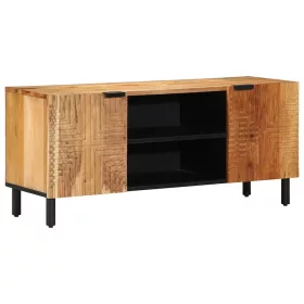 Tömör akácfa TV-szekrény 105 x 33 x 46 cm