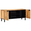 Tömör akácfa TV-szekrény 105 x 33 x 46 cm