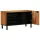 TV szekrény polcokkal Barna 80 x 31.5 x 46 cm Tömör akácfa