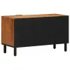 TV szekrény polcokkal Barna 80 x 31.5 x 46 cm Tömör akácfa