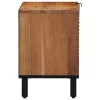 TV szekrény polcokkal Barna 80 x 31.5 x 46 cm Tömör akácfa