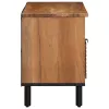 TV szekrény fiókkal Barna 100 x 33.5 x 46 cm Tömör akácfa
