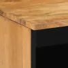 TV szekrény fiókkal Barna 100 x 33.5 x 46 cm Tömör akácfa
