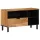 TV Szekrény fiókkal Barna 80 x 33.5 x 46 cm Tömör akácfa
