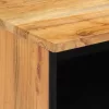 TV Szekrény fiókkal Barna 80 x 33.5 x 46 cm Tömör akácfa