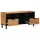 TV Szekrény fiókkal Barna 100 x 33.5 x 46 cm Tömör akácfa
