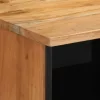 TV Szekrény fiókkal Barna 100 x 33.5 x 46 cm Tömör akácfa
