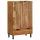 Magas szekrény polcokkal Barna 60 x 33 x 100 cm Tömör akácfa