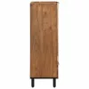 Magas szekrény polcokkal Barna 60 x 33 x 100 cm Tömör akácfa