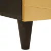 Széf Fekete és Arany 60 x 33 x 75 cm tömör mangófa
