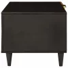 Dohányzóasztal Fekete és Arany 80 x 50 x 40 cm