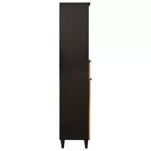 Fürdőszoba Székény fiókkal Fekete és Arany 38 x 33 x 160 cm
