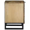 Éjjeliszekrény 2 pcs Barna 40 x 33 x 46 cm tömör mangófa