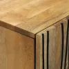 Széf Barna 60 x 33.5 x 75 cm Tömör mangófa
