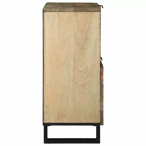 Komód Barna 80 x 33 x 75 cm tömör mangófa