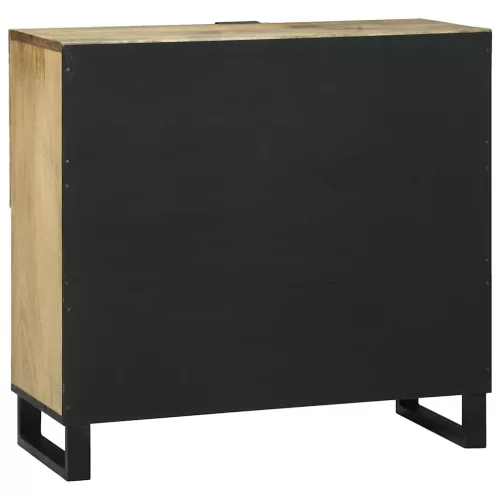 Komód Barna 80 x 33 x 75 cm tömör mangófa
