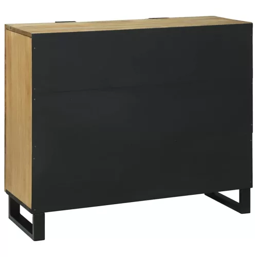 Komód Barna 90 x 33 x 75 cm tömör mangófa