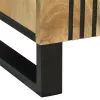 Komód Barna 90 x 33 x 75 cm tömör mangófa