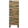 Highboard Barna 40 x 33 x 110 cm tömör mangófa