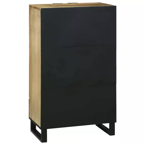 Magas Szekrény fiókkal Barna 60 x 33 x 100 cm tömör mangófa