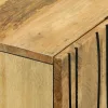 Magas Szekrény fiókkal Barna 60 x 33 x 100 cm tömör mangófa