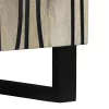 Széf Fehér 60 x 33.5 x 75 cm Tömör mangófa