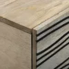 Dohányzóasztal Beige és fekete 80 x 50 x 40 cm