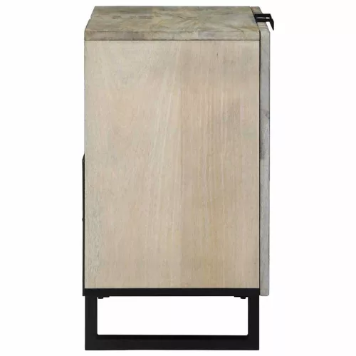Mosdókagyló szekrény polcokkal Barna és fekete 62 x 33 x 58 cm