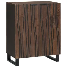Széf Barna 60 x 33.5 x 75 cm Tömör mangófa