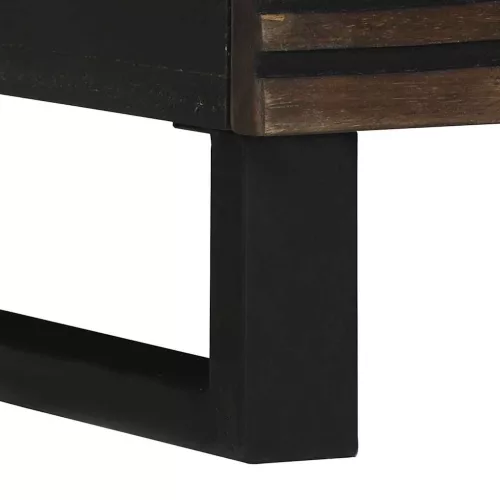 Éjjeliszekrény fiókkal 2 pcs Dió 40 x 33 x 46 cm tömör mangófa