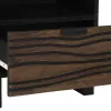 Éjjeliszekrény fiókkal 2 pcs Dió 40 x 33 x 46 cm tömör mangófa