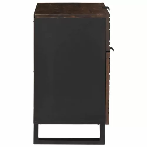 Éjjeliszekrény fiókkal Dió 50 x 33 x 60 cm tömör mangófa