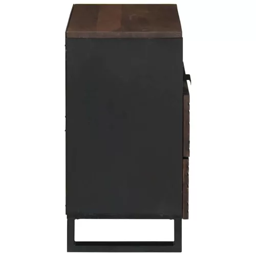 Éjjeliszekrény fiókkal Dió 50 x 33 x 60 cm tömör mangófa
