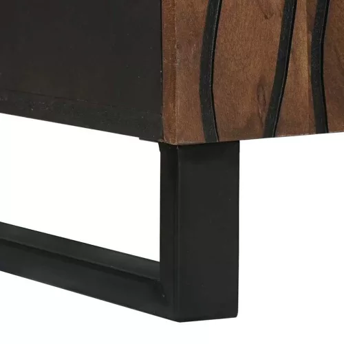 Média tárolószekrények és állványok Barna 60 x 33.5 x 75 cm