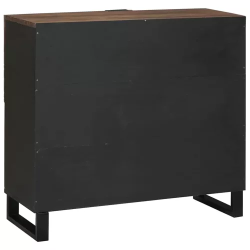 Komód Barna 80 x 33 x 75 cm tömör mangófa