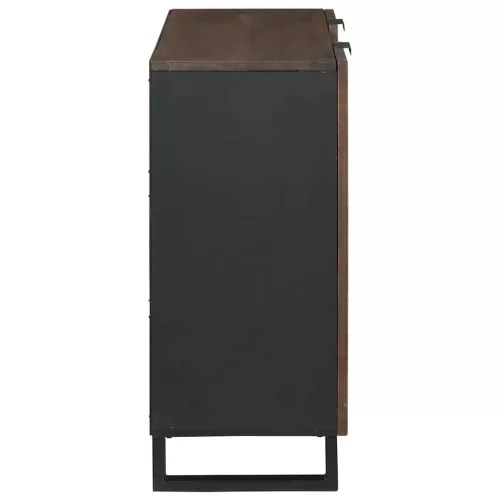 Komód Barna 90 x 33 x 75 cm tömör mangófa