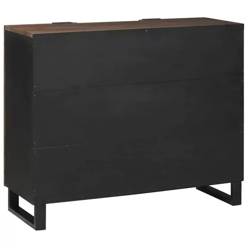 Komód Barna 90 x 33 x 75 cm tömör mangófa