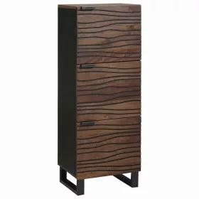 Highboard Barna 40 x 33 x 110 cm tömör mangófa
