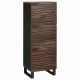 Highboard Barna 40 x 33 x 110 cm tömör mangófa