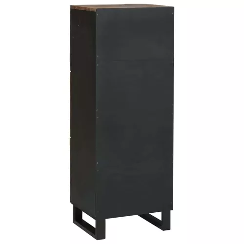 Highboard Barna 40 x 33 x 110 cm tömör mangófa