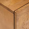 Éjjeli asztal 2 pcs Világosbarna 40 x 33 x 46 cm tömör mangófa