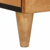 TV szekrény fiókkal Világosbarna 70 x 33 x 46 cm tömör mangófa
