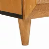 Éjjeli asztal Világosbarna 50 x 33 x 60 cm tömör mangófa